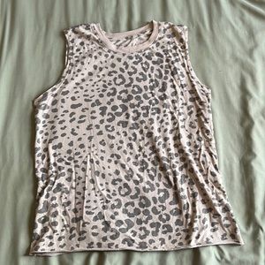 Leopard Print Tank Top